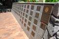 Gordon Grellman Wall of Remembrance commemorates servicemen and servicewomen who have served in the various conflicts